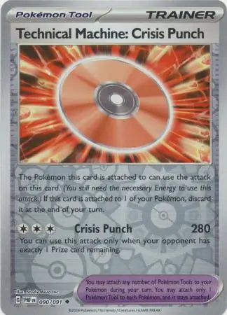 Technical Machine: Crisis Punch 090/091 - Paldean Fates