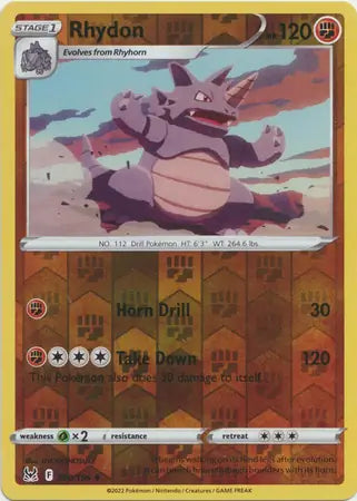 Rhydon 090/196 - Lost Origin