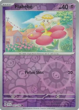 Flabébé 091/198 - Scarlet & Violet Base