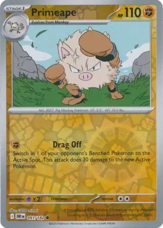 Primeape 091/182 - Destined Rivals