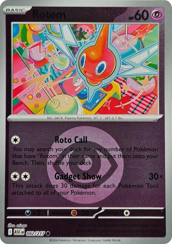 Rotom 092/217 - Ascended Heroes