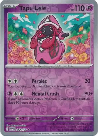 Tapu Lele 092/191 - Surging Sparks