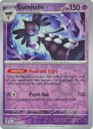 Gothitelle 092/193 - Paldea Evolved