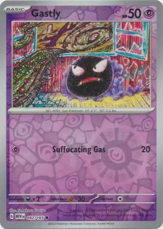 Gastly 092/165 - Scarlet & Violet 151