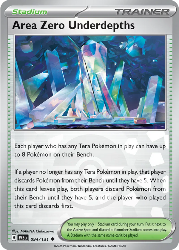 Area Zero Underdepths 094/131 - Prismatic Evolutions