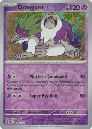 Oranguru 094/193 - Paldea Evolved