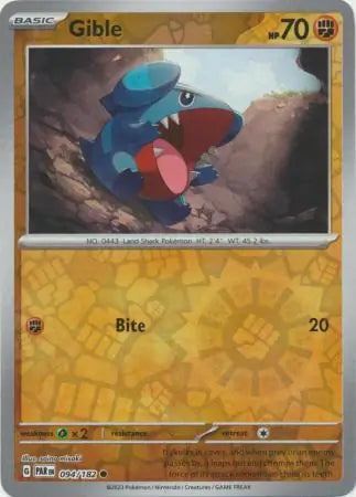 Team Rocket's Larvitar 094/182 - Paradox Rift