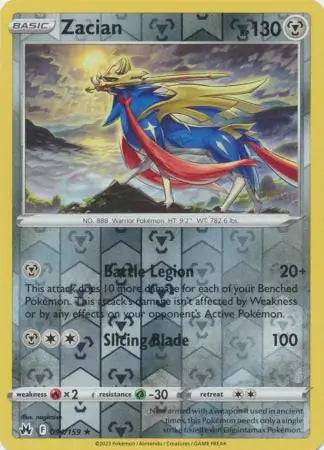 Zacian 094/159 - Crown Zenith