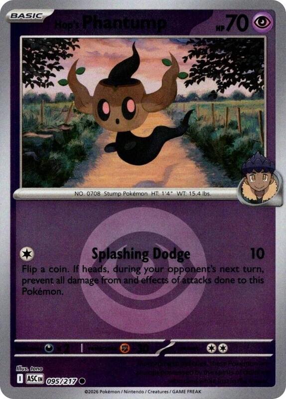 Hop's Phantump 095/217 - Ascended Heroes