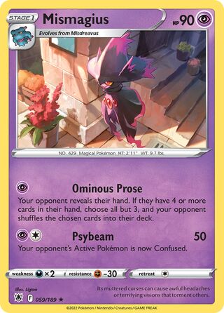 Mismagius 059/189 - Astral Radiance