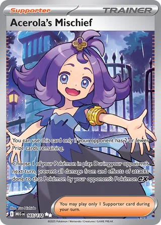 Acerola's Mischief 165/132 - Mega Evolution Base