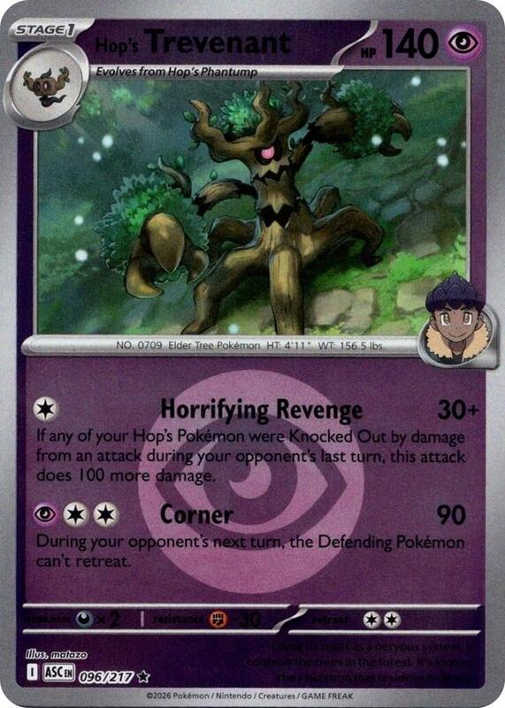 Hop's Trevenant 096/217 - Ascended Heroes