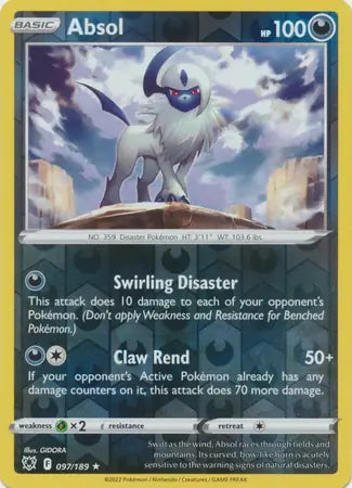 Absol 097/189 - Astral Radiance