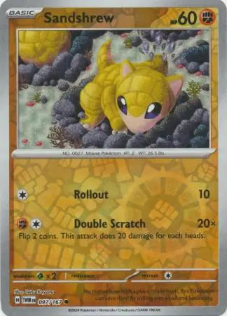 Sandshrew 097/167 - Twilight Masquerade