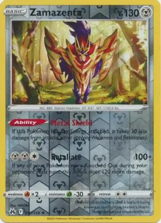 Zamazenta 097/159 - Crown Zenith