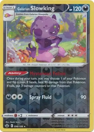 Galarian Slowking 098/198 - Chilling Reign