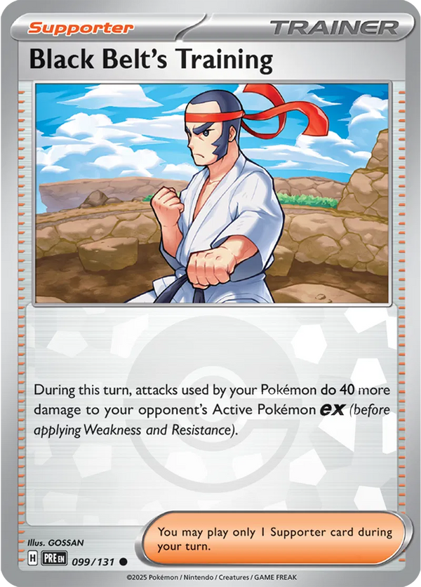 Black Belt's Training 099/131 - Prismatic Evolutions