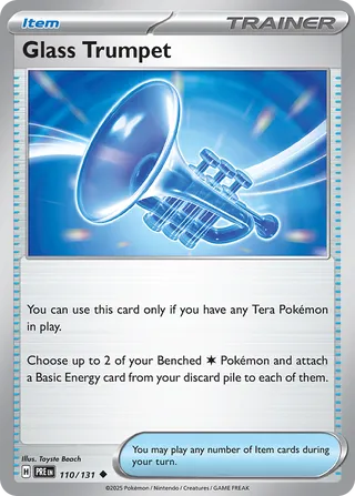 Glass Trumpet 110/131 - Prismatic Evolutions