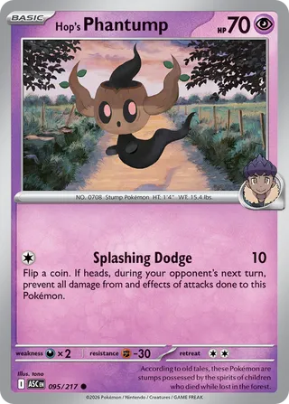 Hop's Phantump 095/217 - Ascended Heroes