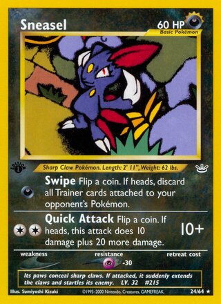 Sneasel 24/64 - Jungle
