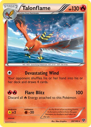 Talonflame 28/146 - XY Base