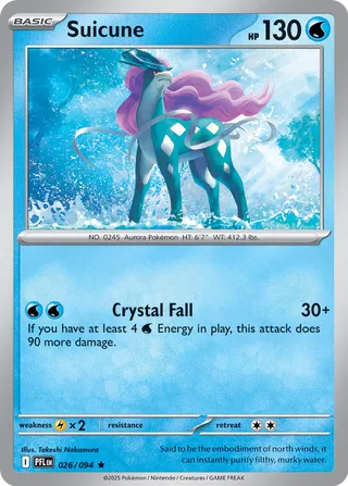 Suicune 026/094 - Phantasmal Flames