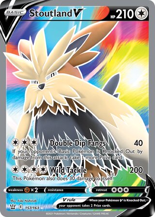 Stoutland V 157/163 - Battle Styles