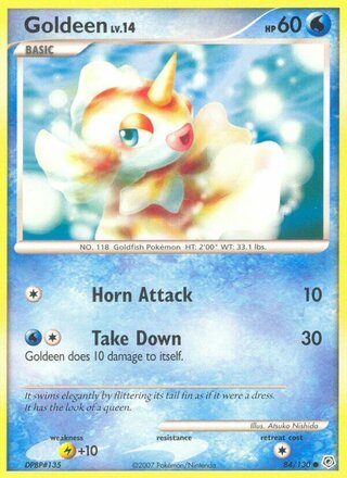 Goldeen 84/130 - Diamond & Pearl Base