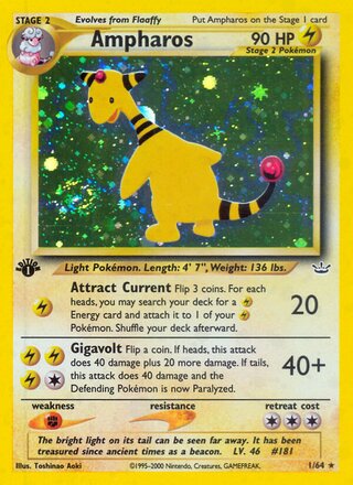 Ampharos 1/64 - Jungle