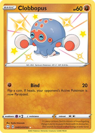 Clobbopus SV072/SV122 - Shining Fates