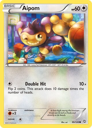 Aipom 99/124 - Dragons Exalted