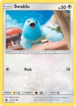 Swablu 79/111 - Crimson Invasion