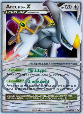 Arceus LV.X 94/99 - Arceus