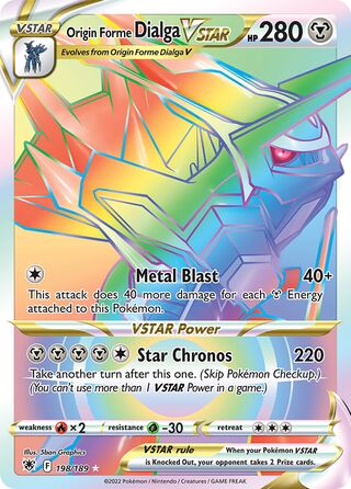 Origin Forme Dialga VSTAR 198/189 - Astral Radiance
