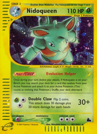 Nidoqueen H21/H32 - Skyridge