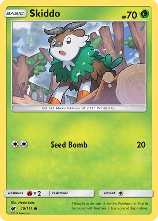 Skiddo 10/111 - Crimson Invasion