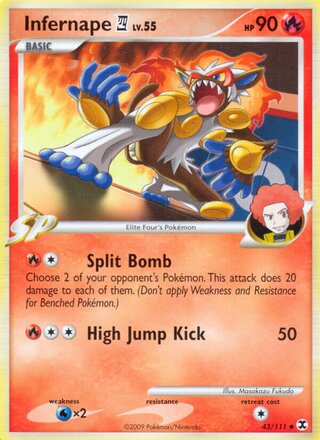 Infernape E4 43/111 - Rising Rivals