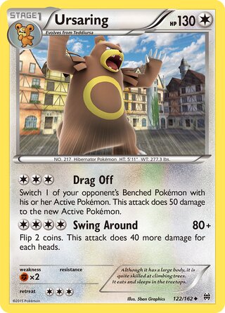 Ursaring 122/162 - BREAKthrough