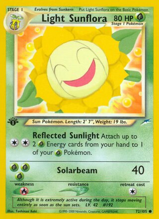 Light Sunflora 72/105 - Neo Destiny