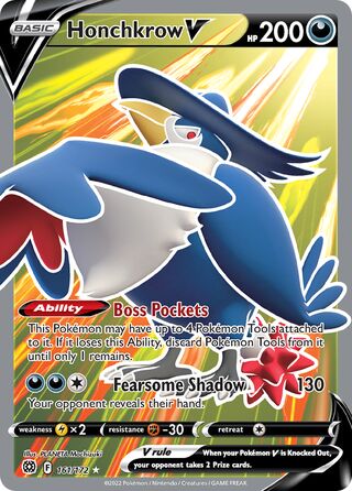 Honchkrow V 161/172 - Brilliant Stars