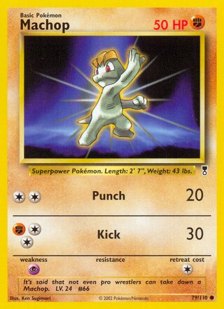 Machop 79/110 - Legendary Collection