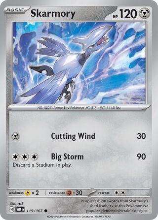 Skarmory 119/167 - Twilight Masquerade