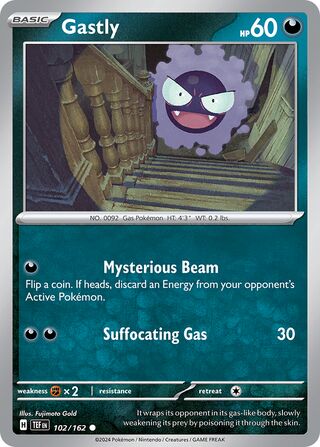 Gastly 102/162 - Temporal Forces