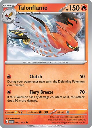 Talonflame 030/193 - Paldea Evolved
