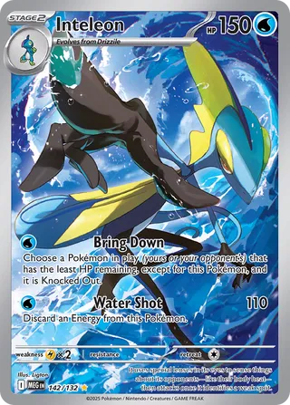 Inteleon 142/132 - Mega Evolution Base