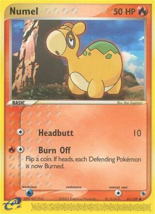 Numel 61/109 - Ruby & Sapphire - HP - front
