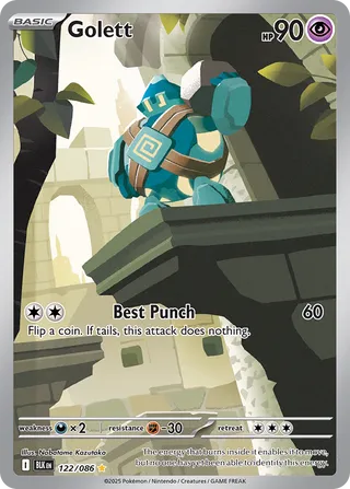 Golett 122/086 - Black Bolt