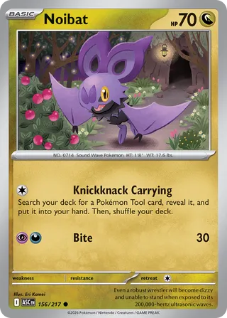 Noibat 156/217 - Ascended Heroes