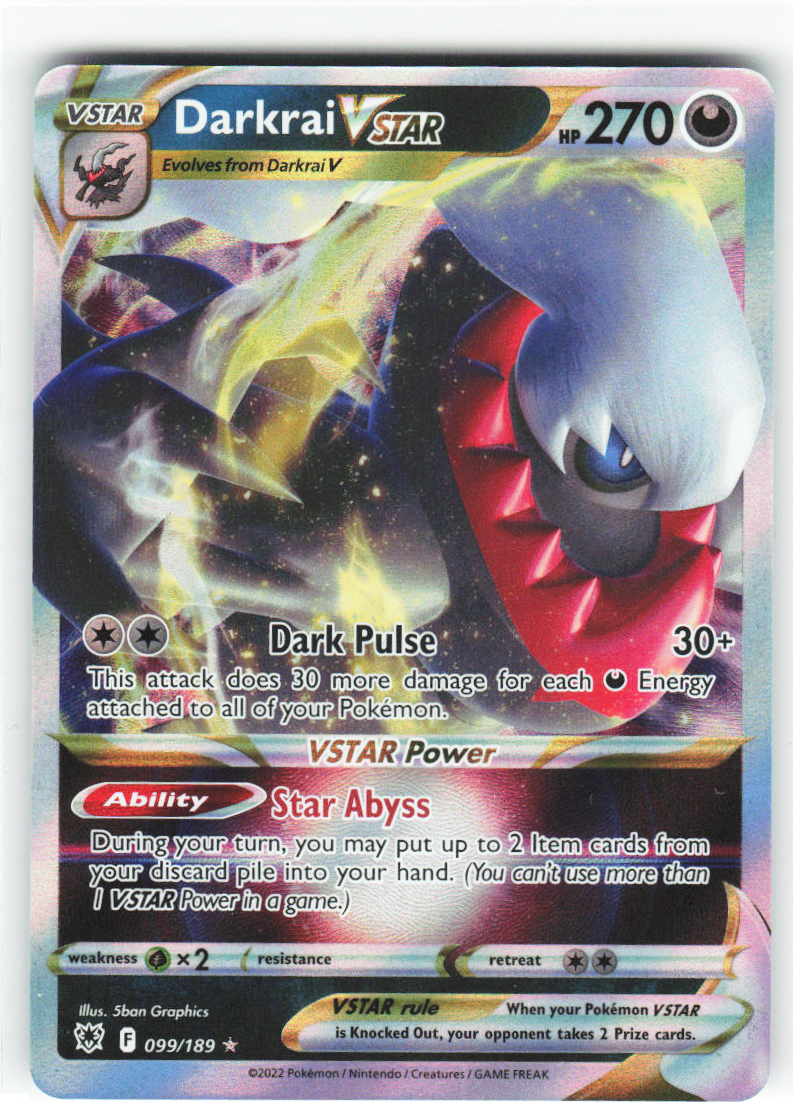 Darkrai VSTAR 099/189 - Astral Radiance