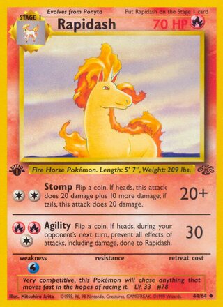 Rapidash 44/64 - Jungle